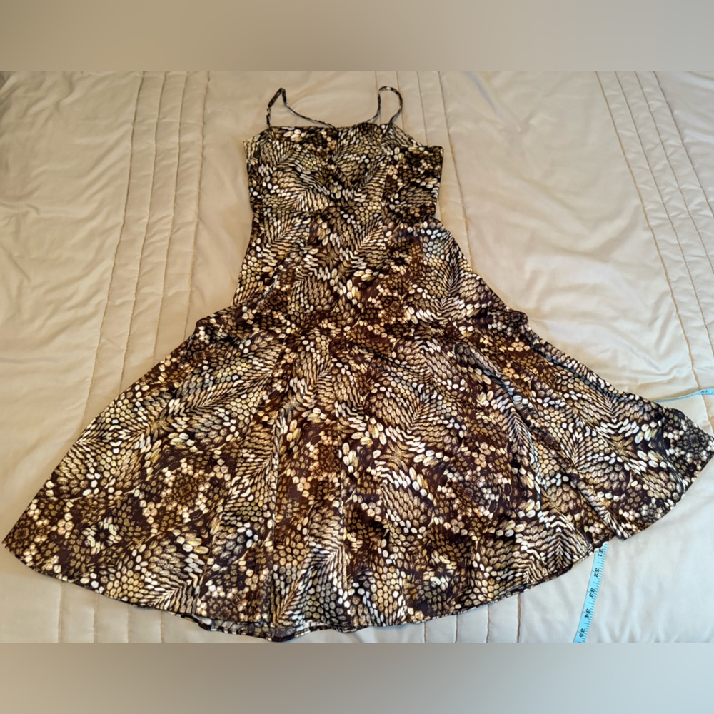 Just Cavalli Midi Dress-ALTERED - SEE MEASUREMENTS AND DESCRIPTION - Picture 2 of 13